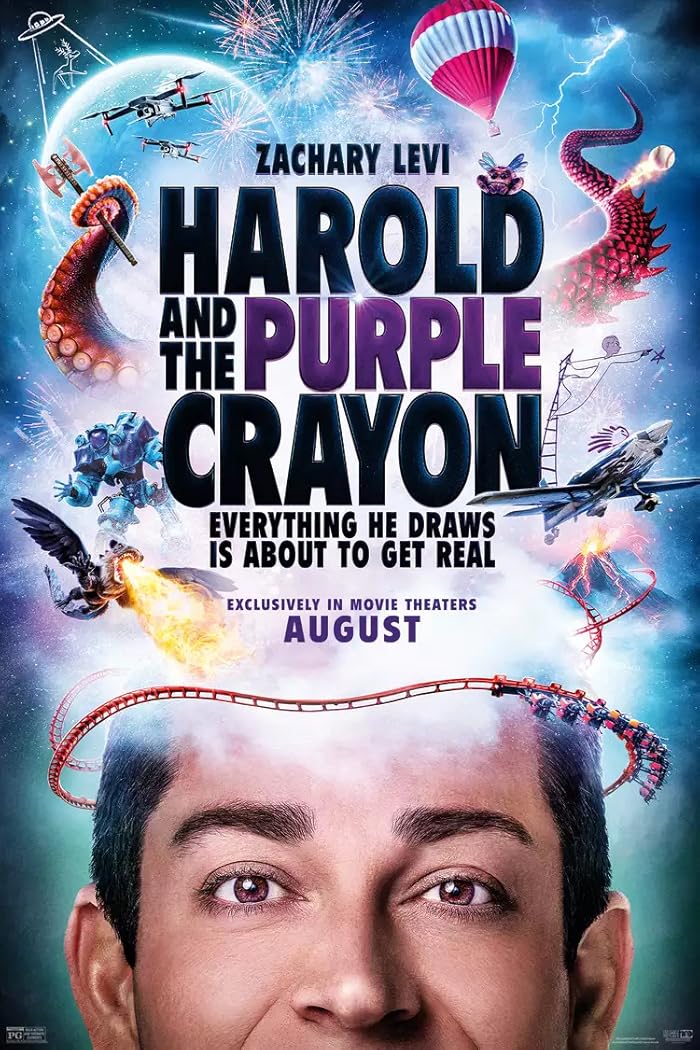 فيلم Harold and the Purple Crayon 2024 مترجم اون لاين موفيز لاند